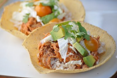 chicken soft tacos